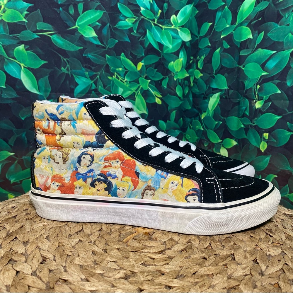 Vans sk8 hi Disney princess Snow White Ariel jasmine Cinderella